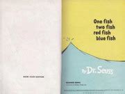 377548002 One Fish Two Fish Red Fish Blue Fish.